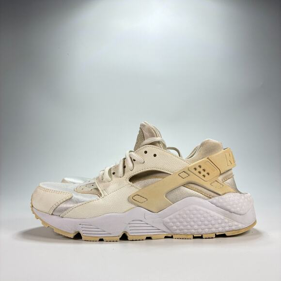 Nike Air Huarache Light Bone Lace Up Running Shoes 634835-108 Women's Size 7 - Picture 4 of 10